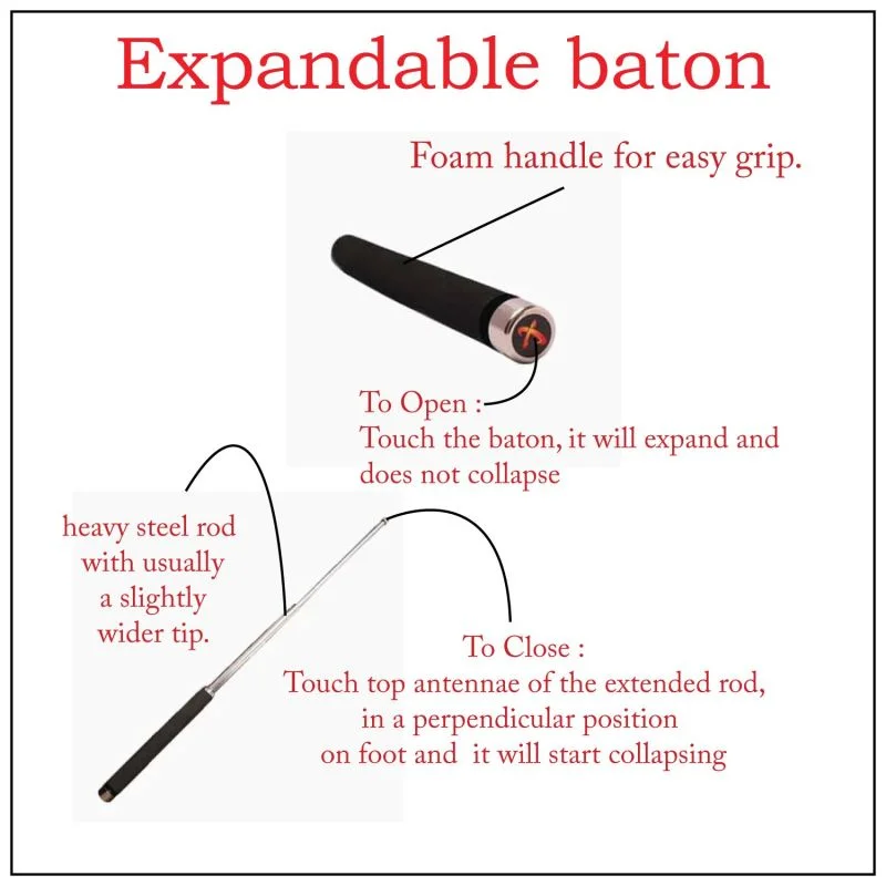 Expandable Baton - 26 inches