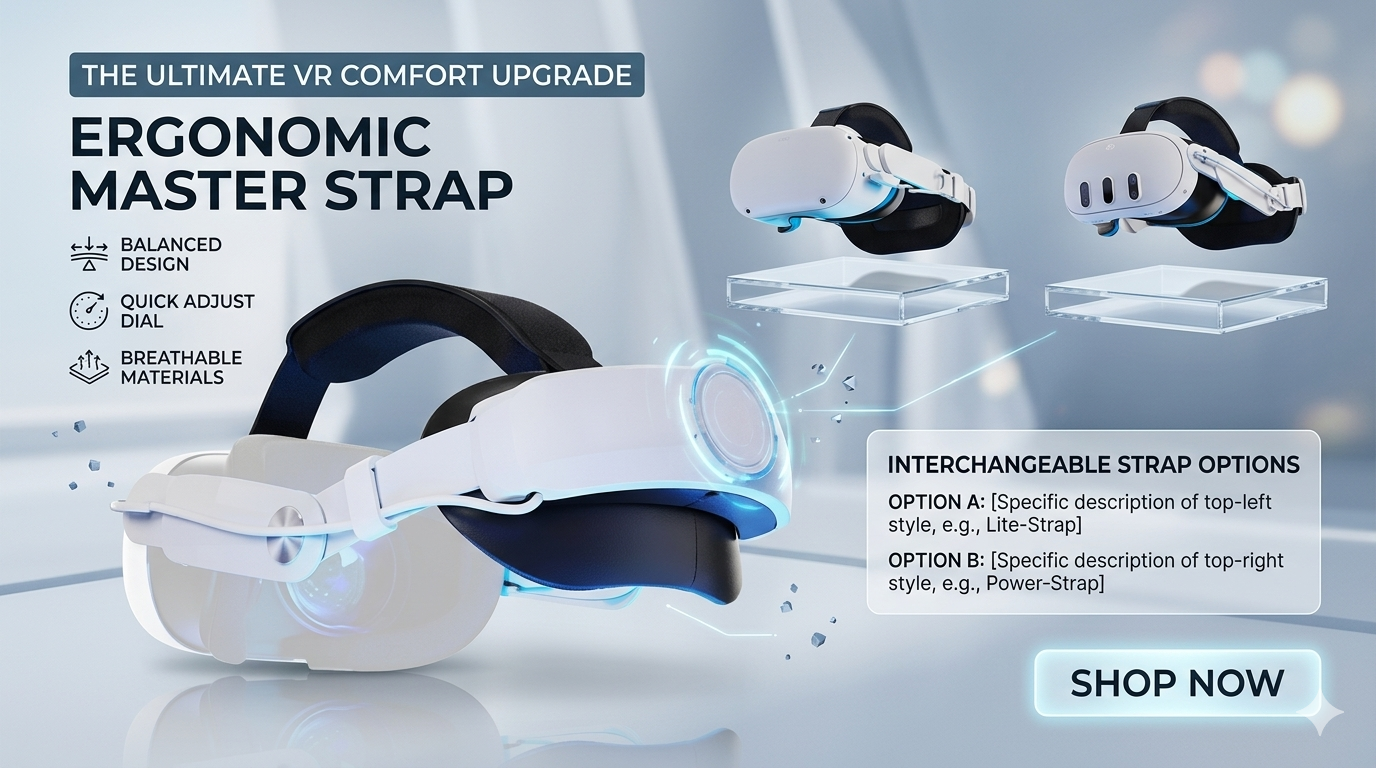 Battery Head Strap VR