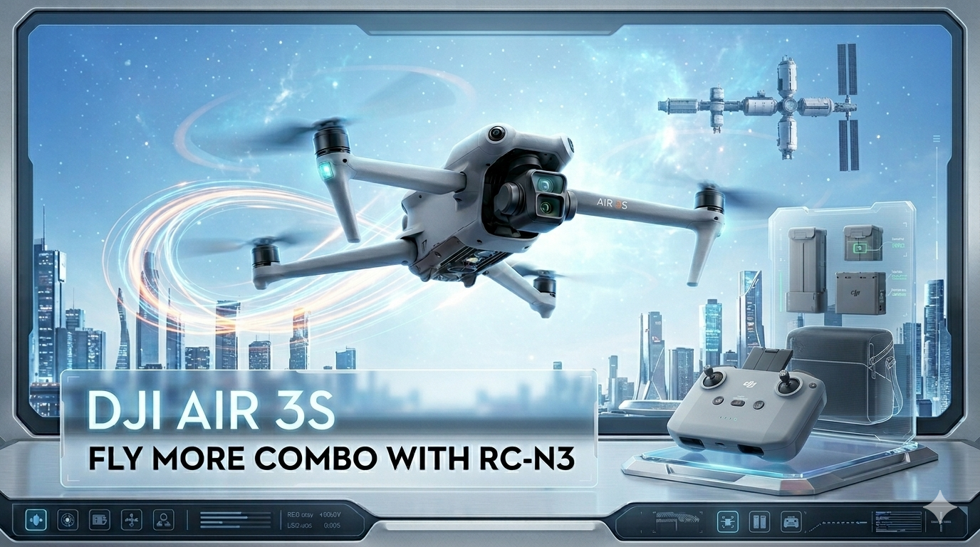 DJI Air 3S Fly More Combo with RC-N3