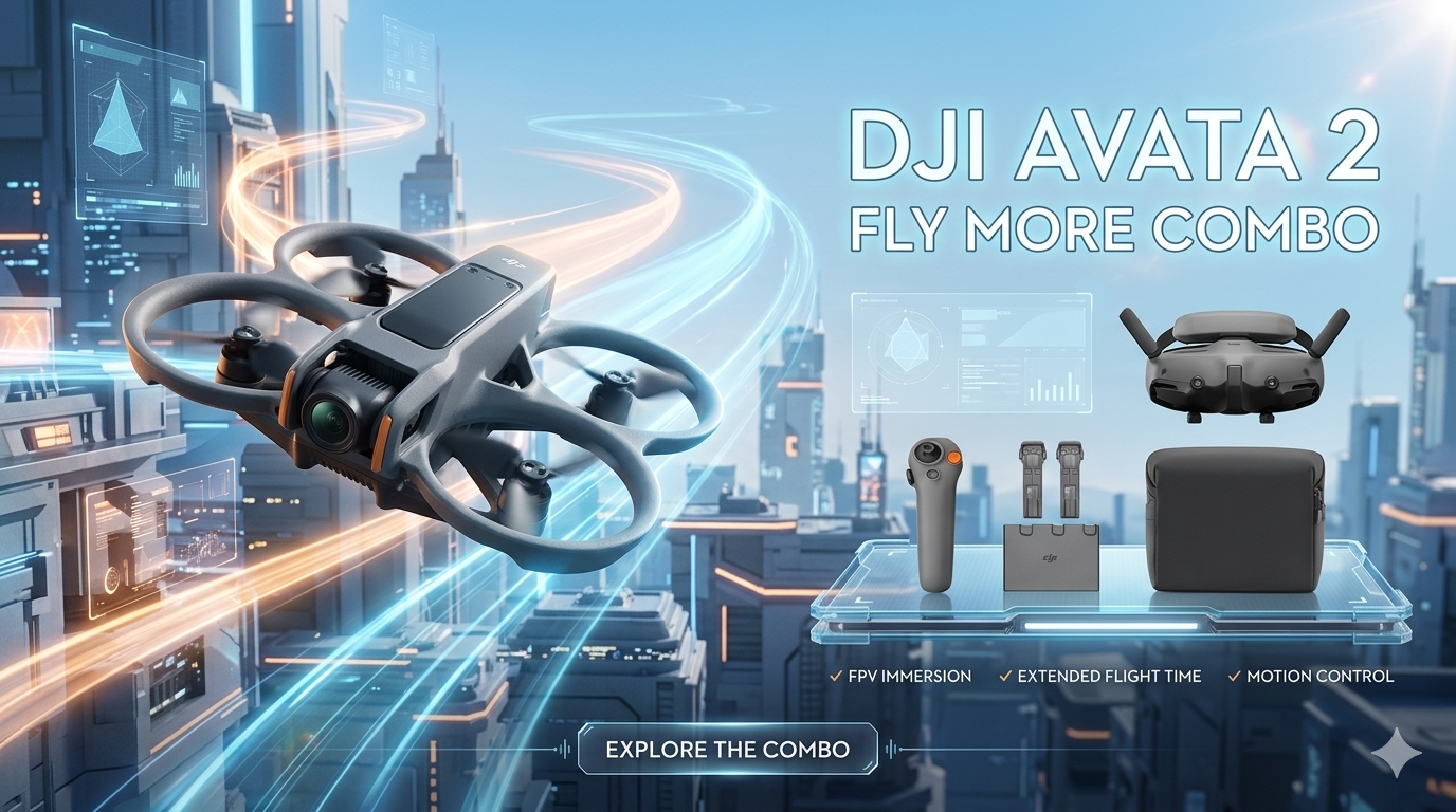 DJI Avata 2 Fly More Combo