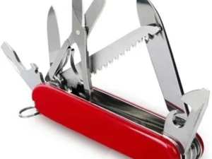 14 in 1 Multi Tool Swiss Knife – Red