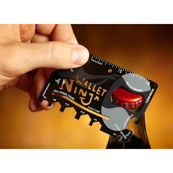 Ninja 18-in-1 Multi-Purpose Credit Card Size Pocket Tool