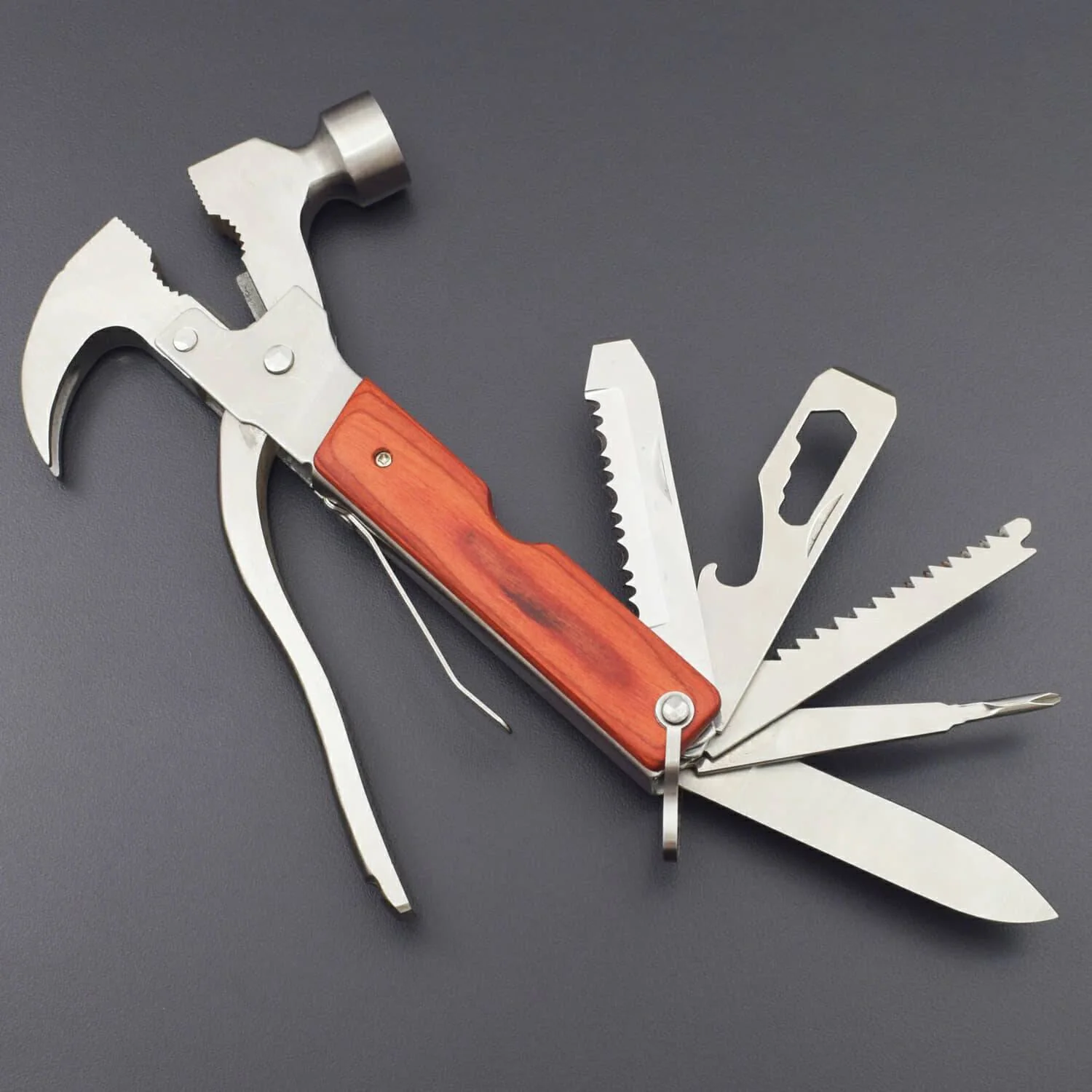 14 in 1 Multi-Functional Pocket Hammer Tool Set