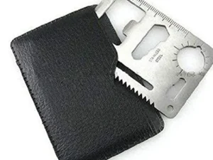 Multi-Purpose 11 in 1 Credit Card Tool- Small Silver