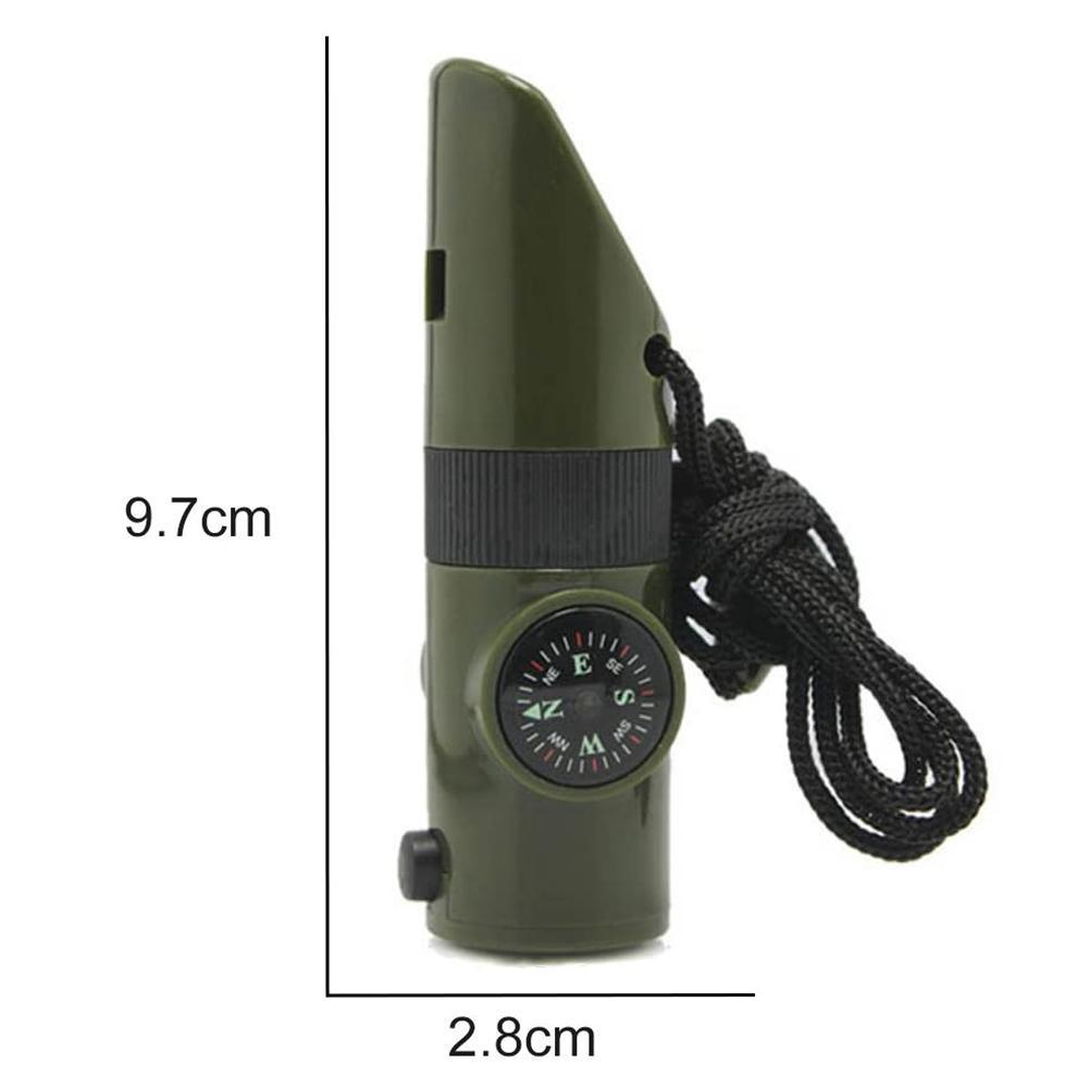 7 in 1 Multifunctional Survival Whistle