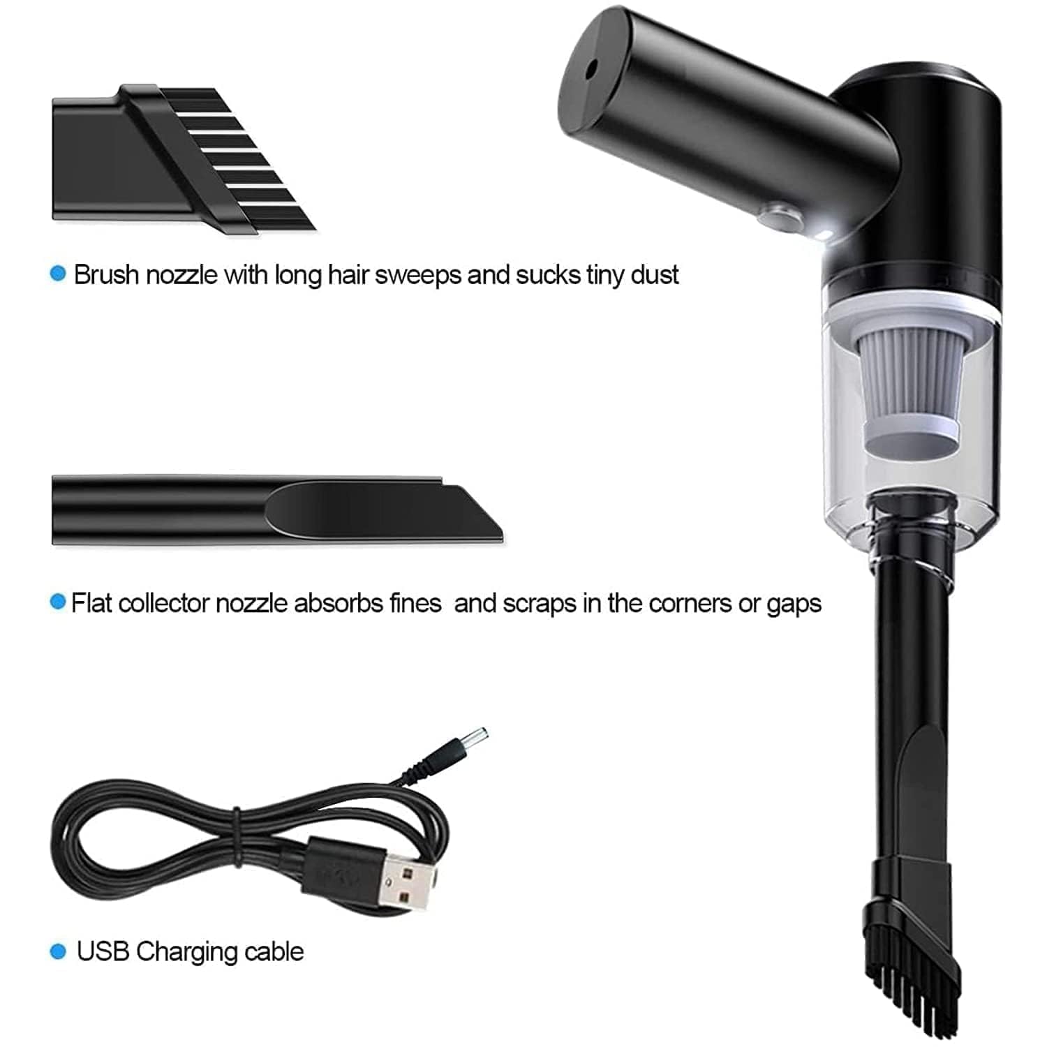 3-in-1 Car Vacuum Cleaner