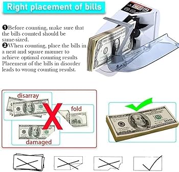 Portable Mini Note Counting Machine