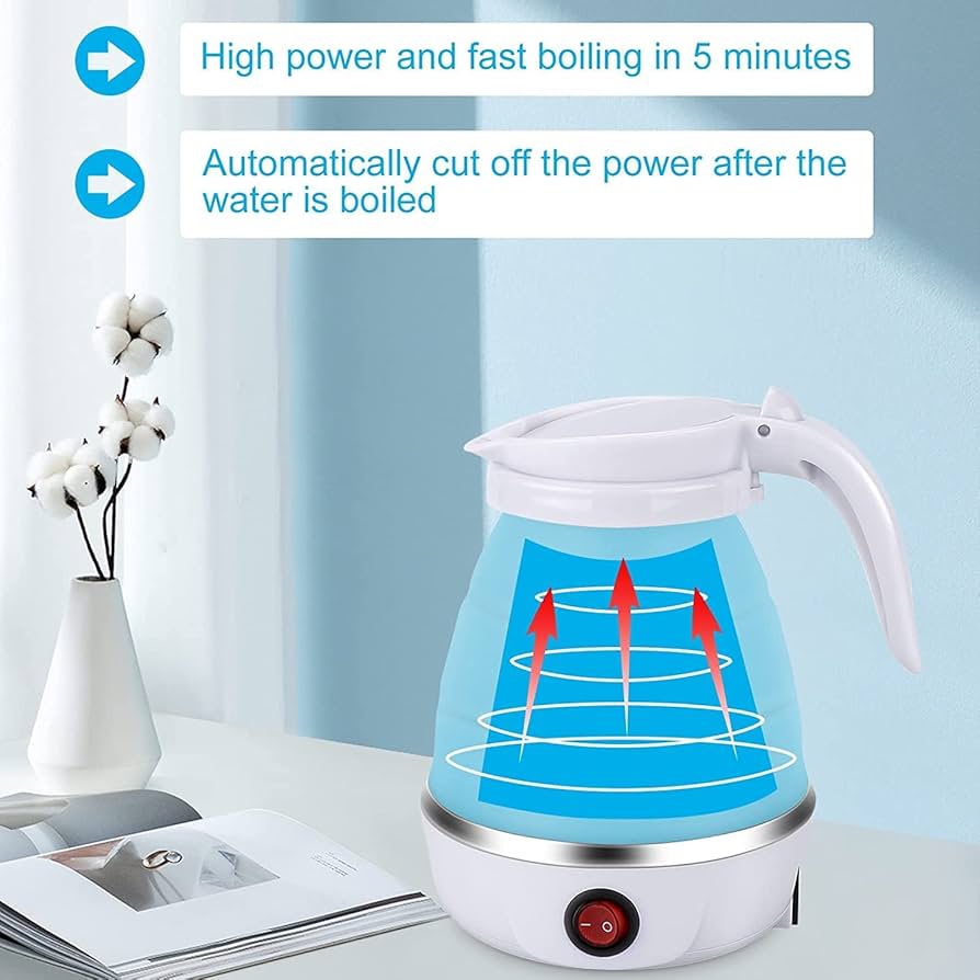 Foldable Silicone Travel Kettle