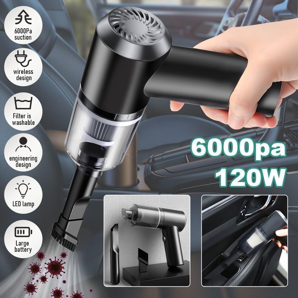 3-in-1 Car Vacuum Cleaner