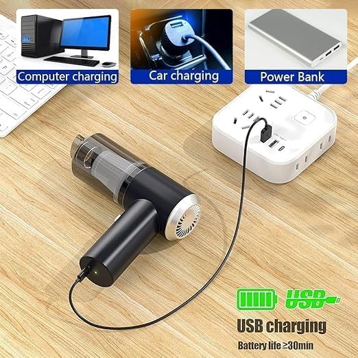 3-in-1 Car Vacuum Cleaner