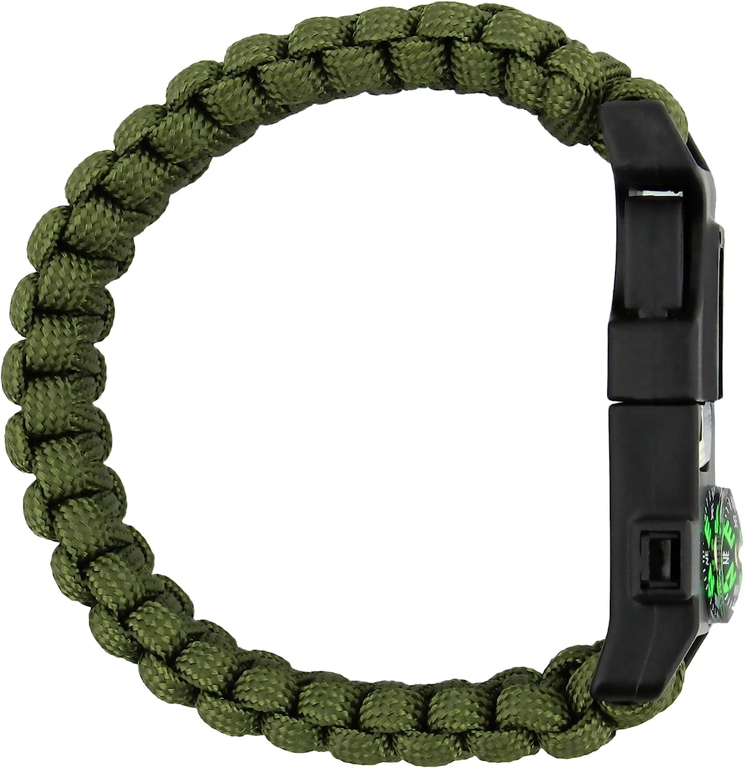 4 in 1 Survival Paracord Bracelet (Army Green)