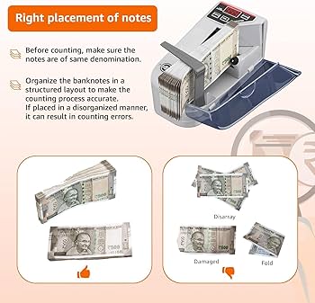Portable Mini Note Counting Machine