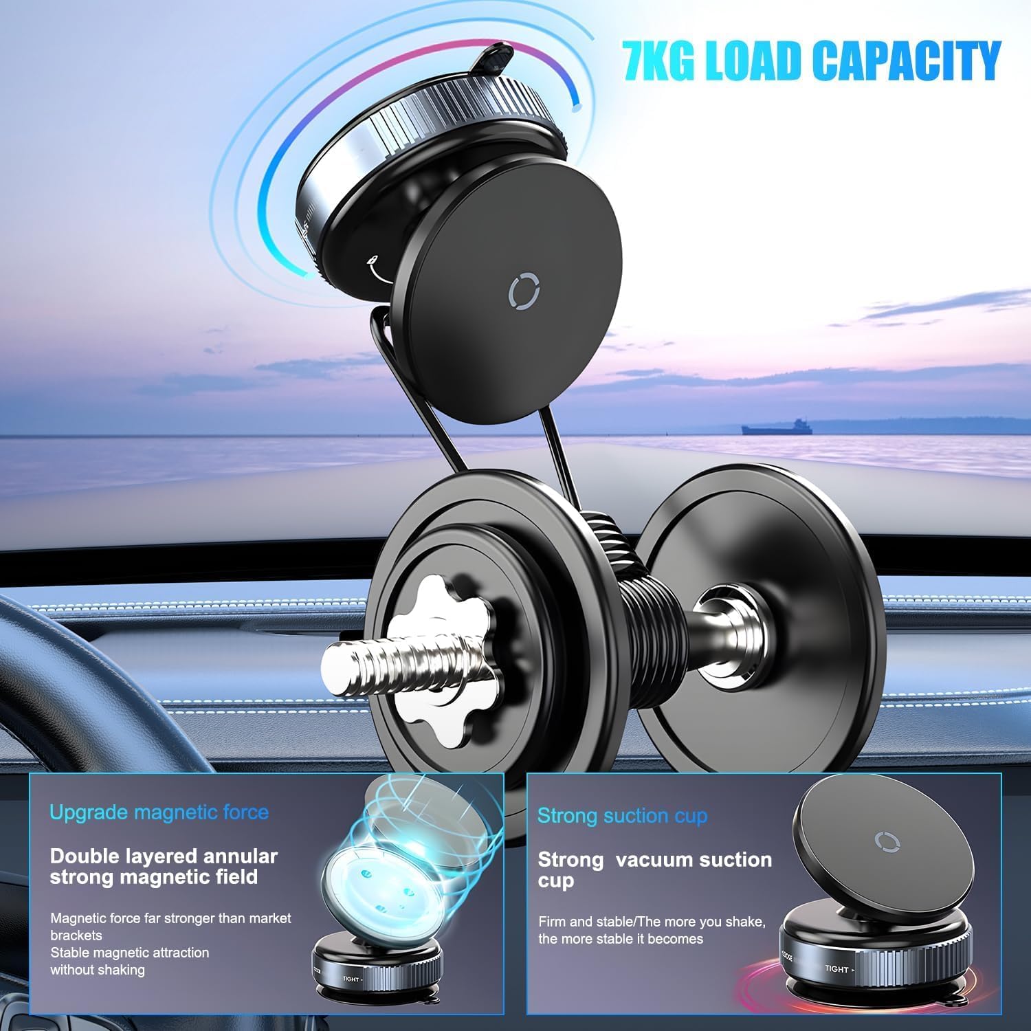 360° Adjustable Magnetic Phone Holder