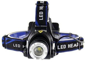 High Lumen Zoomable Headlight for Trekking & Camping