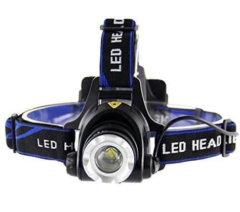 High Lumen Zoomable Headlight for Trekking & Camping