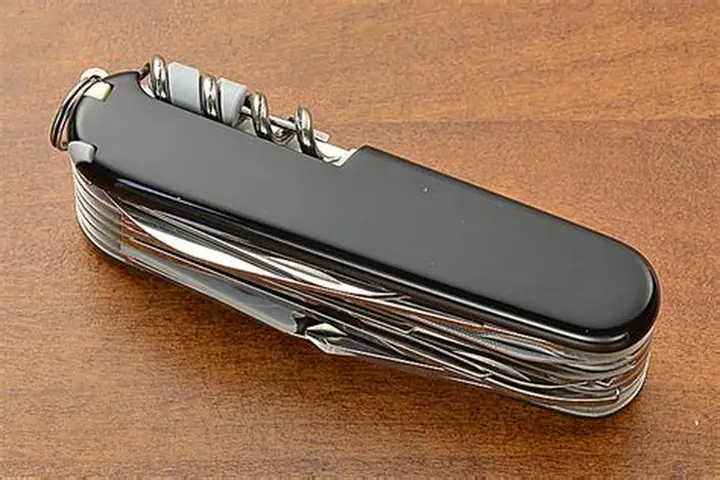 14 in 1 Multi Tool Swiss Knife - Black