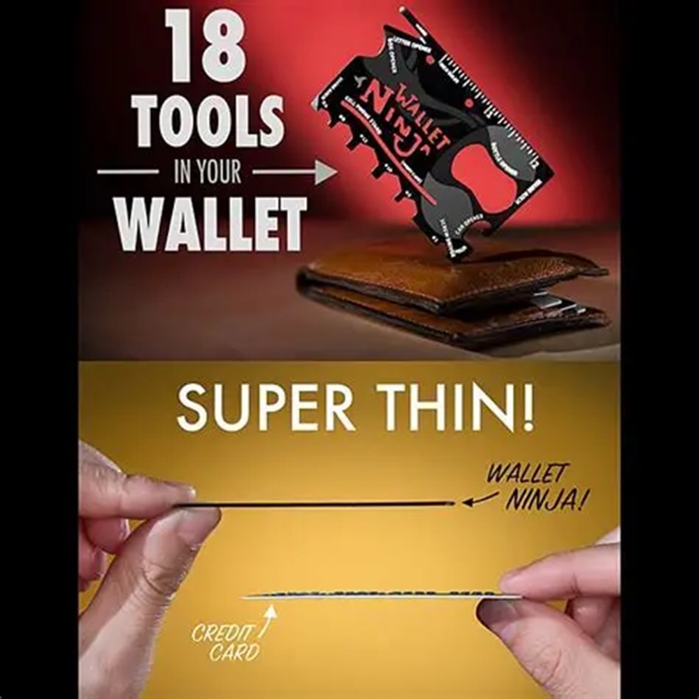 18 In 1 Ninja Wallet Toolkit