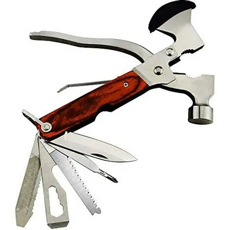 14 in 1 Multi-Functional Pocket Hammer with Cutter Tool Set