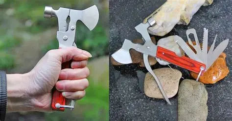 14 in 1 Multi-Functional Pocket Hammer with Cutter Tool Set