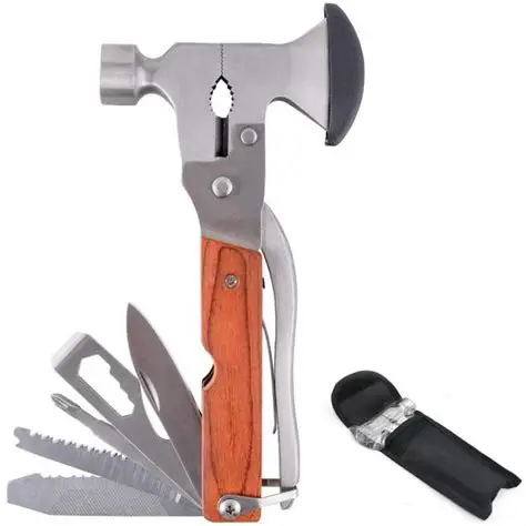 14 in 1 Multi-Functional Pocket Hammer with Cutter Tool Set