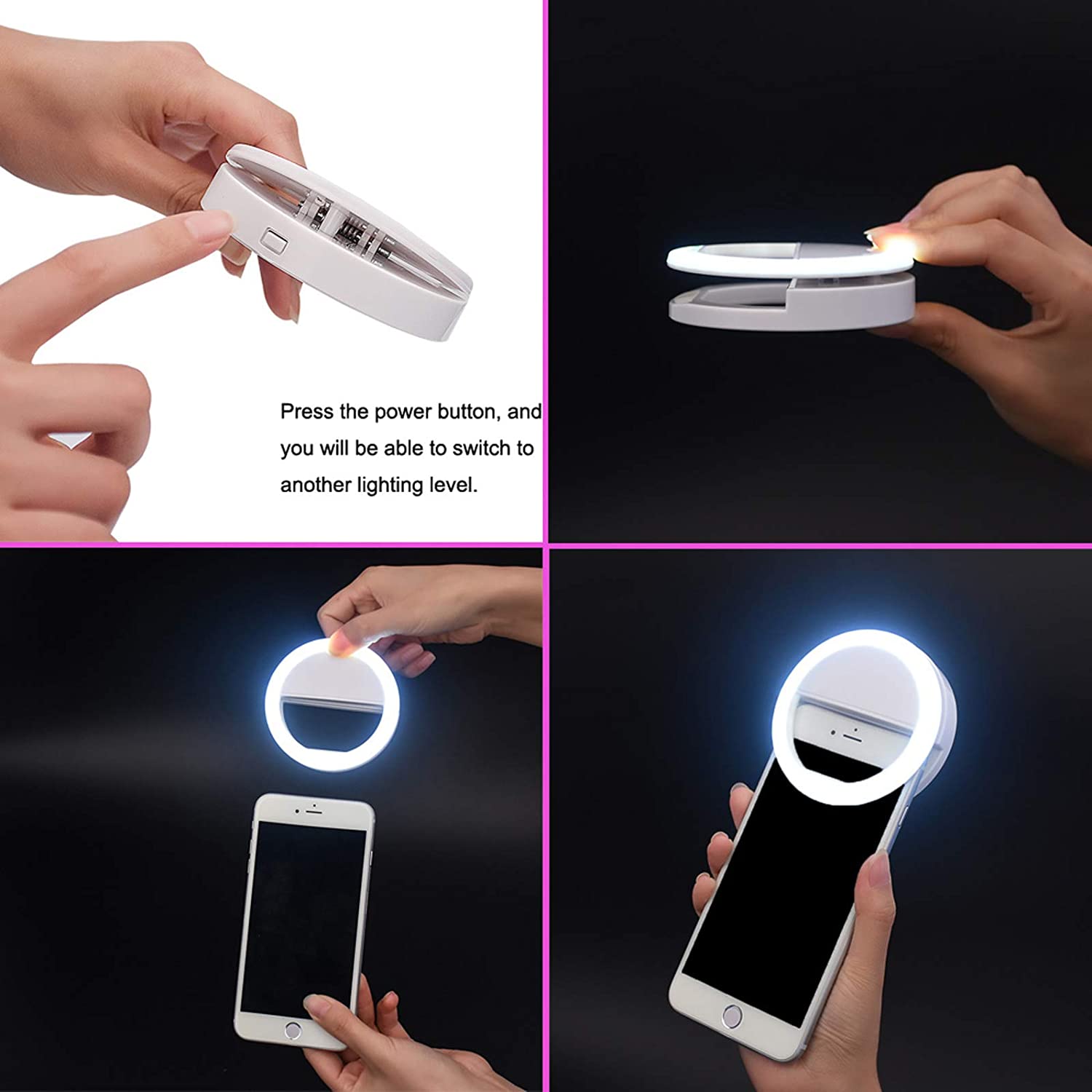 Mini Ring Light for Mobile Phones/Devices