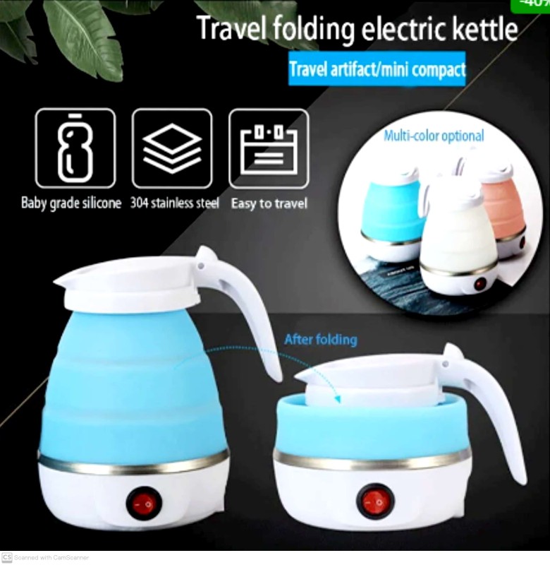 Foldable Silicone Travel Kettle