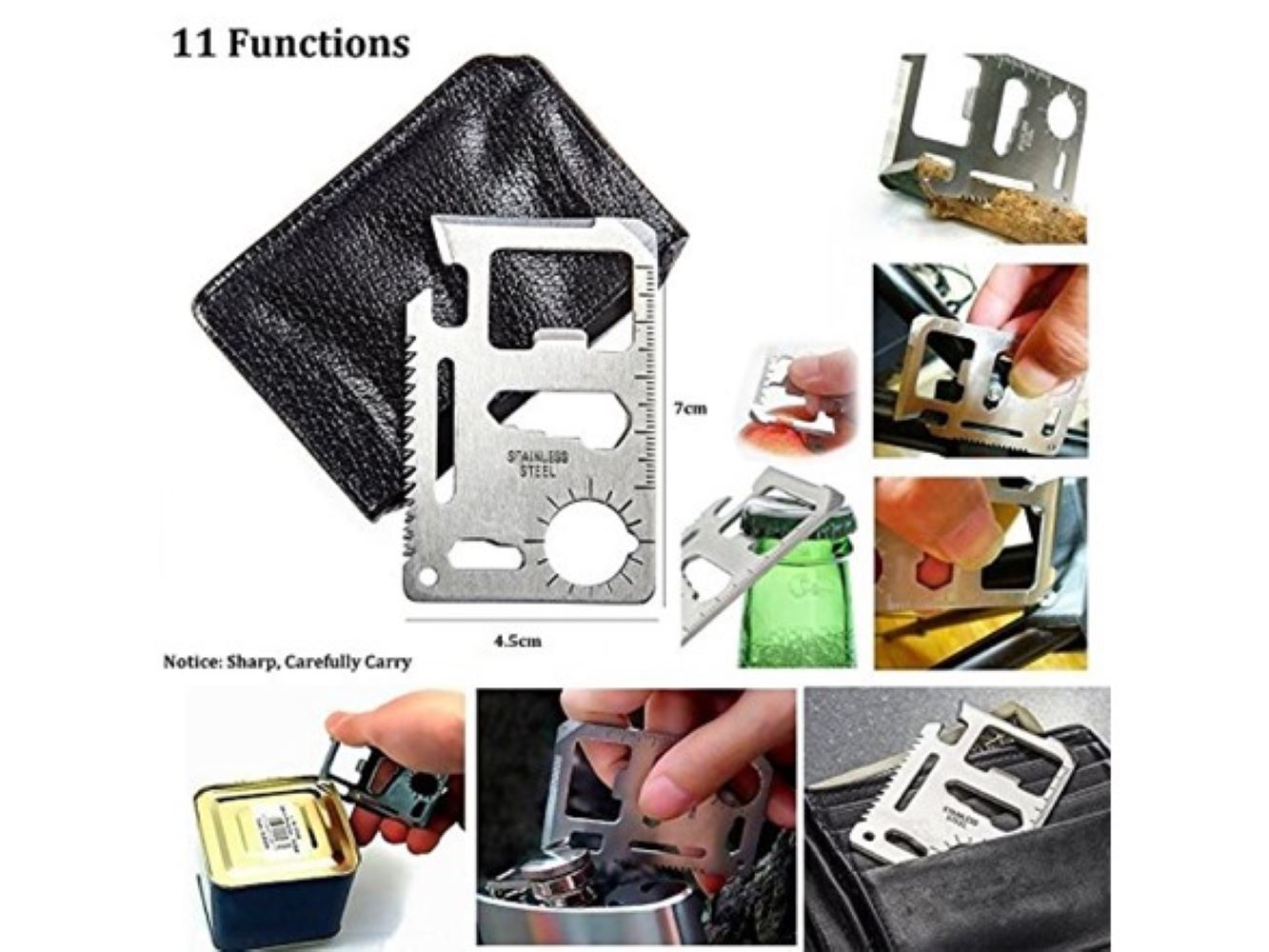 11 in 1 Credit Card Multi-Tool