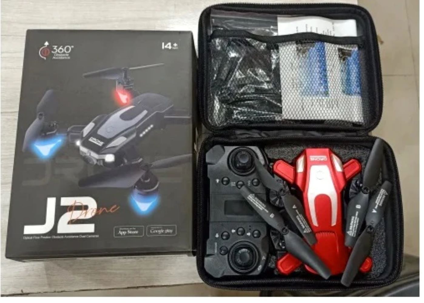 J2 Foldable RC Toy Drone