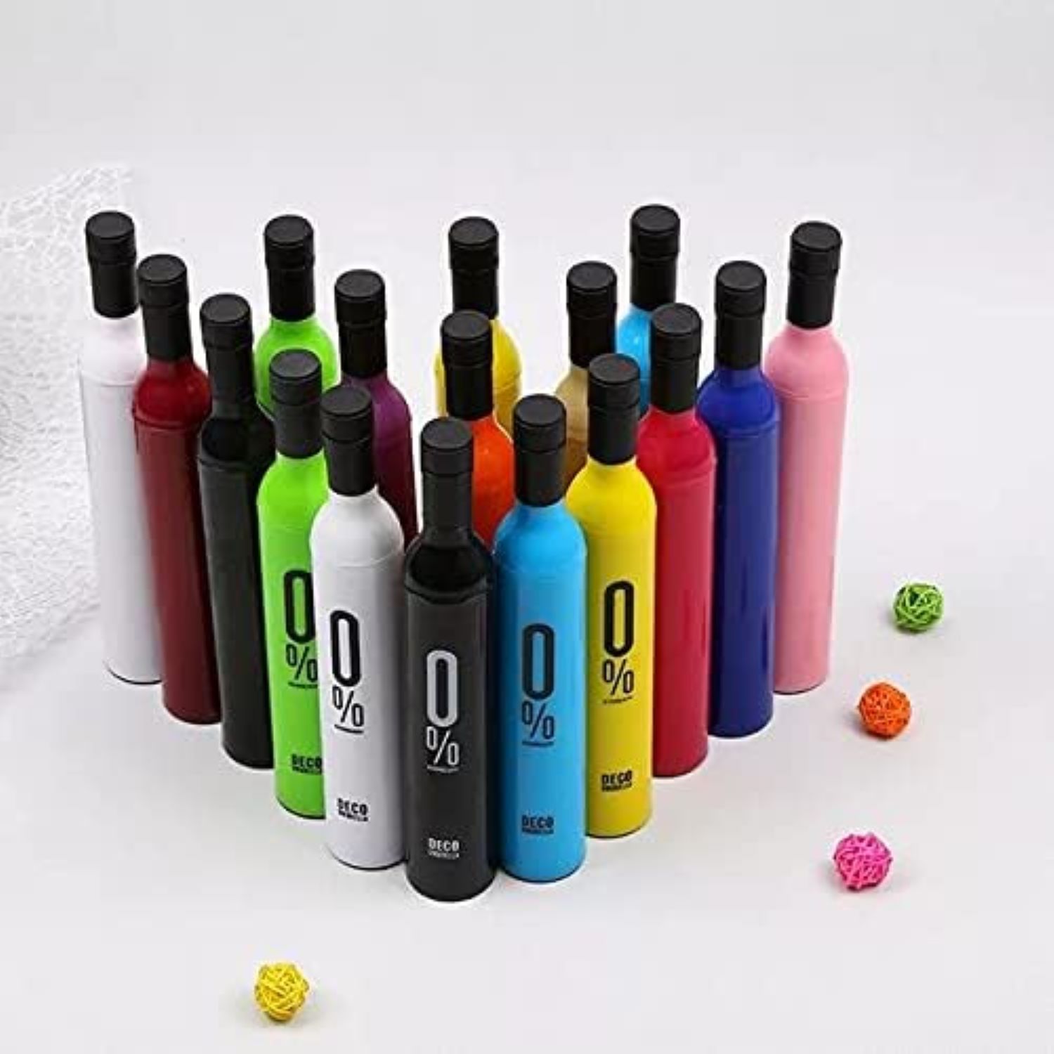 Mini Wine Bottle Umbrella