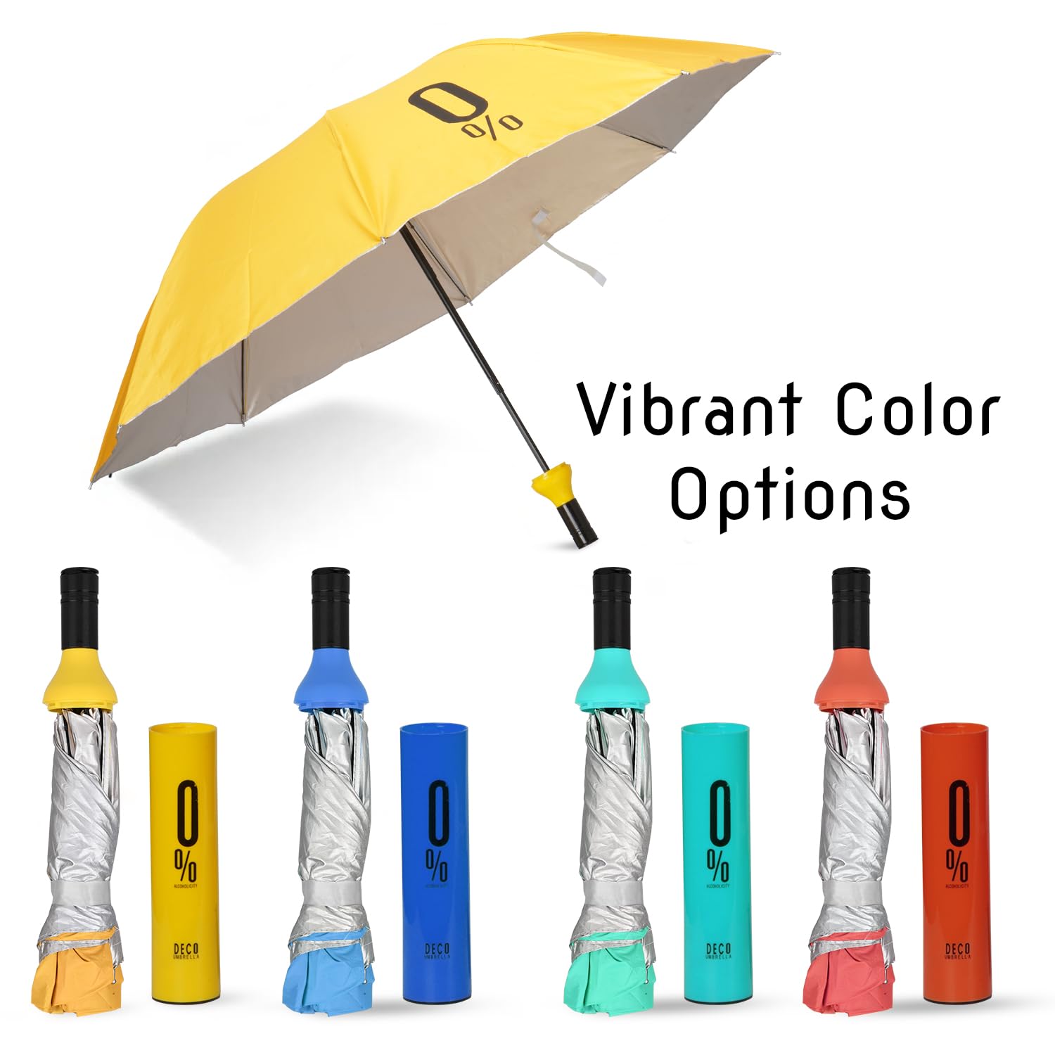 Mini Wine Bottle Umbrella