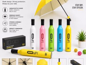 Mini Wine Bottle Umbrella