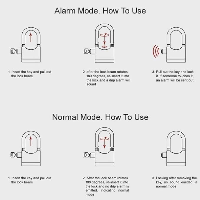 Security Alarm Lock